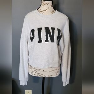 PINK Half Hooed Sweatshirt